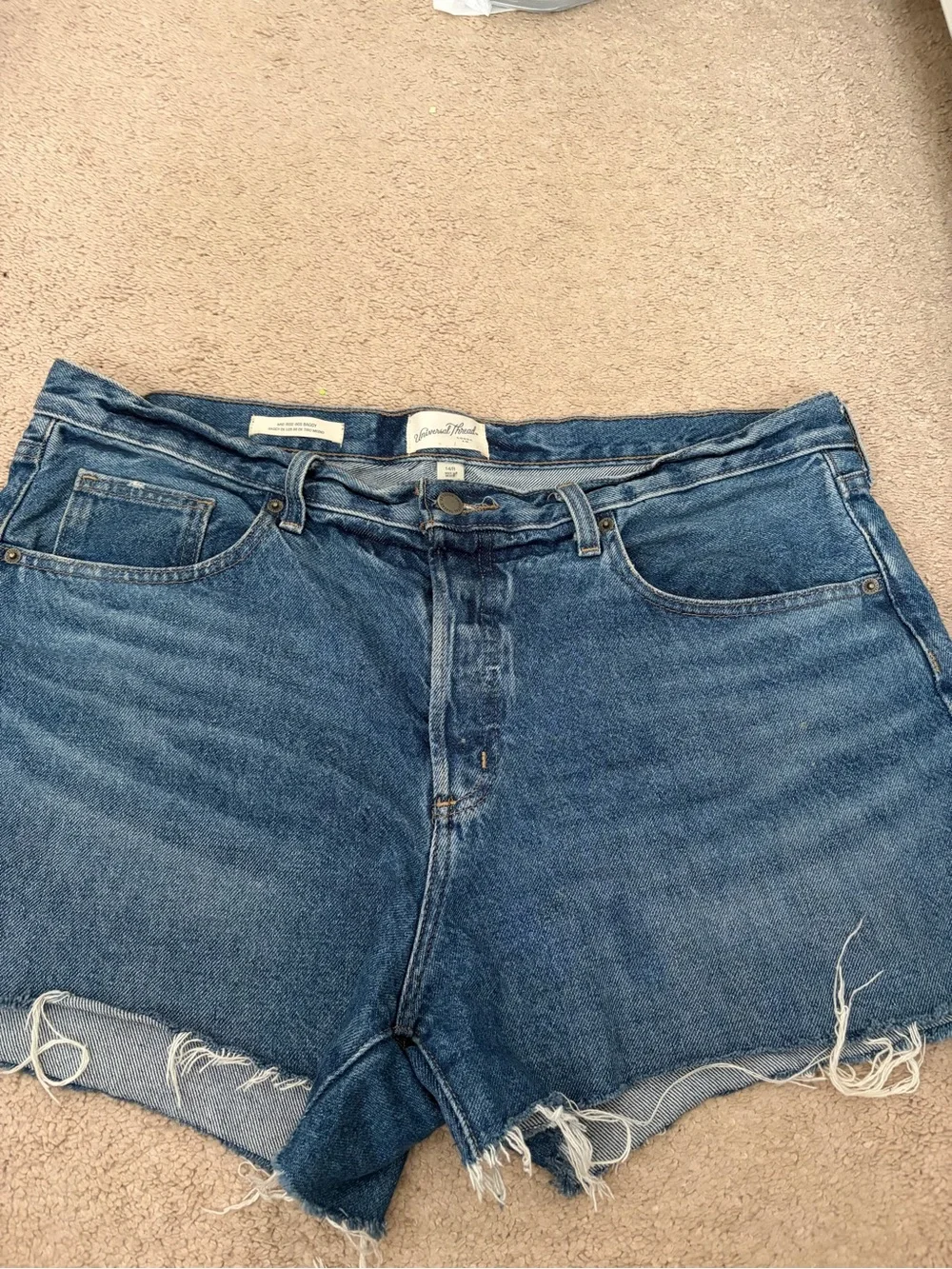 Universal Thread Mid-Rise 90s Baggy Denim Jeans - Blue